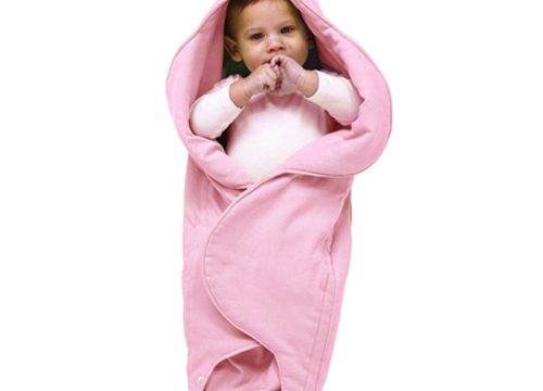 Otulacz Fleur bawełna Wallaboo różowy_1