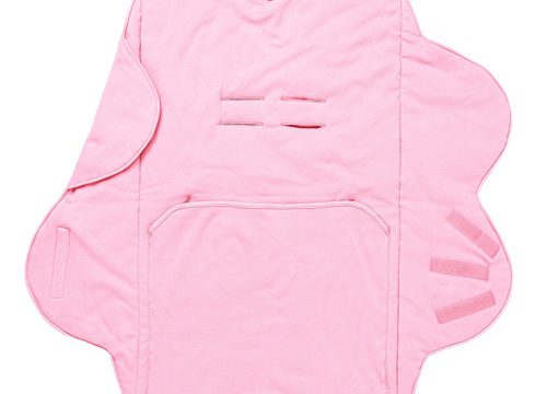 Otulacz Fleur bawełna Wallaboo różowy_2