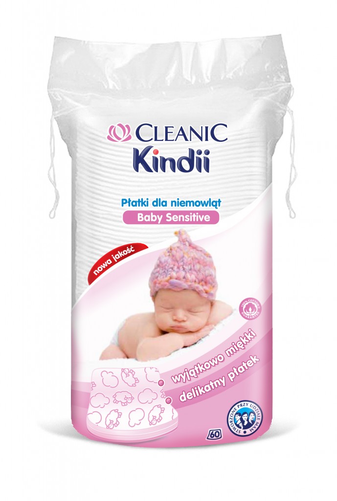 Płatki bawełniane Cleanic Kindii