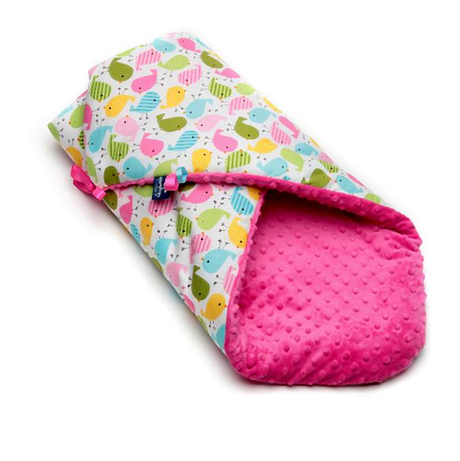 Rożek Becik ptaszki fuksja minky Samiboo-002-2014-02-24 _ 07_51_24-75