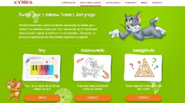 Smak zabawy z Tomem i Jerrym Dziecko, LIFESTYLE - .Victoria Cymes, renomowany producent syropów, soków i napojów, wprowadził na rynek stuprocentowe soki owocowe dla dzieci na licencji Tom i Jerry, stworzył też stronę www.smakzabawy.pl, gdzie znajduje się ciągle powiększany dział „Świat gier i zabaw”.
