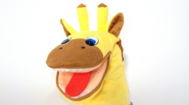 Pomoce logopedyczne Moowi z nową pacynką Dziecko, LIFESTYLE - Żyrafka dołącza do rodziny Moowików