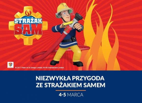 Strażak Sam, ulubieniec wszystkich dzieci, odwiedza Blue City Dziecko, LIFESTYLE - Centrum Handlowe Blue City kontynuuje cykl bardzo udanych imprez dla najmłodszych. Już w najbliższy weekend wszystkie dzieci będą mogły spotkać się z kolejną po Atomówkach i Śwince Peppie lubianą postacią z kreskówki –bohaterskim Strażakiem Samem.