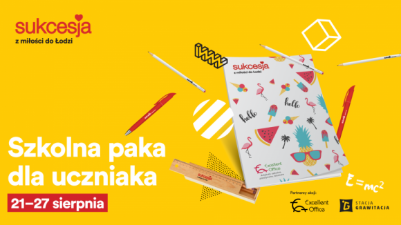 Szkolna paka dla uczniaka, czyli Sukcesja rozdaje wyprawki Dziecko, LIFESTYLE -