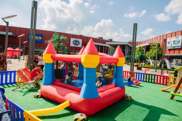 Smok na zamku w Porcie Łódź