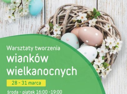 Moc wielkanocnej kreatywności, czyli warsztaty wianków w Avenidzie Poznań