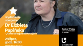 DR ELŻBIETA PAPIŃSKA – ALOHA! WITAJCIE NA HAWAJACH – UNIWERSYTET ŁÓDZKI W EMPIKU
