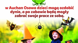 Dyniowe szaleństwo – warsztaty dla dzieci w Auchan CH Osowa