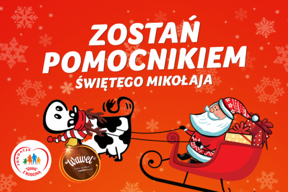 Świąteczna współpraca marki Wawel i Fundacji „Wawel z Rodziną” z Frisco.pl Dziecko, LIFESTYLE - Już po raz kolejny, z okazji zbliżających się Świąt Bożego Narodzenia marka Wawel razem z Fundacją „Wawel z Rodziną” organizują wyjątkową akcję „Zostań pomocnikiem Św. Mikołaja”