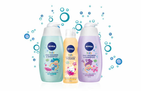 Nowe żele i mus do mycia NIVEA Baby!