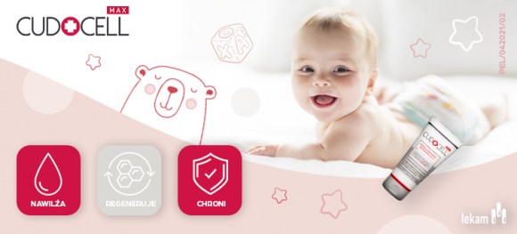 CUDOCELL MAX - nowa marka na polskim rynku kosmetycznym Dziecko, LIFESTYLE - CUDOCELL MAX to nowa, polska marka kosmetyczna powstała w duchu idei “pielęgnuję, bo kocham”. Produkty dedykowane delikatnej skórze niemowląt i dzieci dzięki zastosowaniu pielęgnacyjnych składników aktywnych idealnie sprawdzą się w wyprawce każdej mamy.