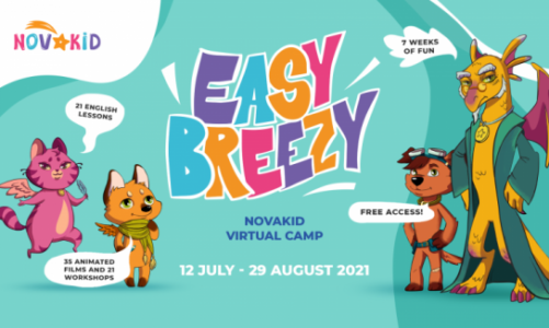 Easy Breezy – wirtualne, darmowe półkolonie z językiem angielskim dla dzieci